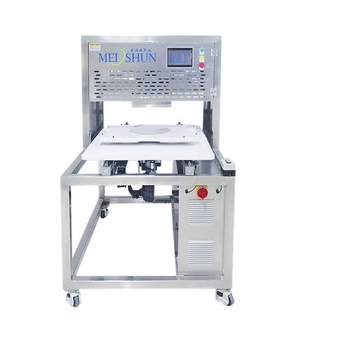 Cortadora de pasteles por ultrasonidos - HDMS-DJB300 - Handan City Meishun Machinery Co.,Ltd - de lámina / rectangular / redonda