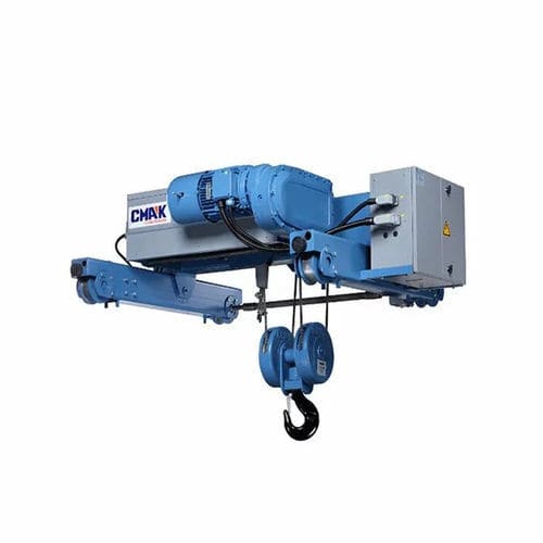 Polipasto de cable eléctrico - CMX Series - CMAK Crane Systems - compacto / con carretillas / 400V