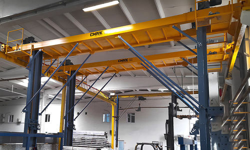 Puente grúa a medida - CMAK Crane Systems - monorriel / de aluminio / con cabrestante abierto