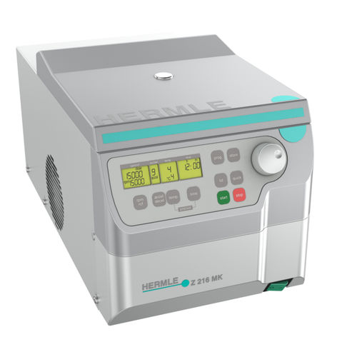 Microcentrífuga de laboratorio - Z 216 MK - Hermle Labortechnik - para la industria agroalimentaria / de mesa / compacta