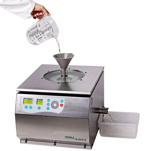 Centrífugadora de laboratorio - SIEVA 3 - Hermle Labortechnik - para aplicaciones farmacéuticas / para la industria química / filtrante