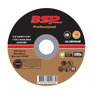 Disco tronzador para acero - CA 60 ALU - binic - para acero inoxidable / para aluminio / de óxido de aluminio