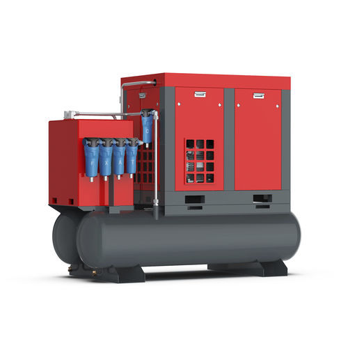 Compresor de tornillo - SLTI-11F - Shanghai Sollant Energy Saving Technology Co., Ltd - de aire / eléctrico / estacionario