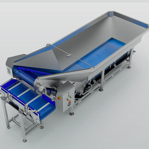 Alimentador dosificador de banda - TEMIC S.L.U. - de productos a granel / para productos alimentarios / automático