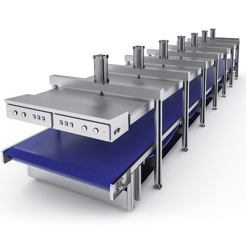 Prensa para queso vertical - TEMIC S.L.U. - neumática / de pasta dura / de pasta blanda