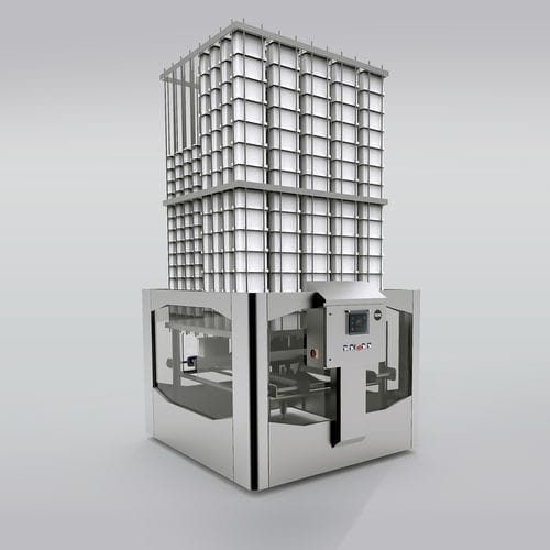 Almacén automático vertical - TEMIC S.L.U. - para hileras / para la industria agroalimentaria