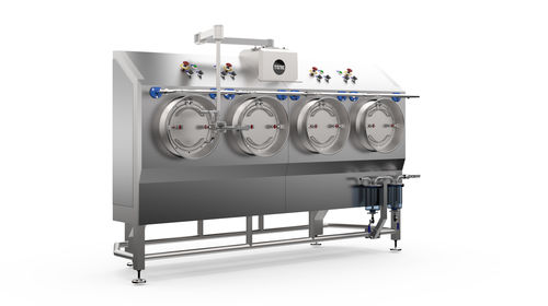 Tambor de maceración de vacío - B-LAB 4 - TEMIC S.L.U. - con sistema de refrigeración