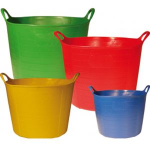 Cubo de plástico - 236 series - MEPLASJAR, S.L. - redondo