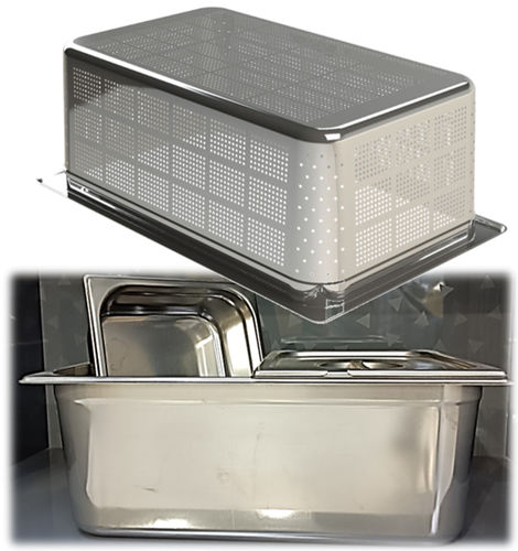 Embutido acero - Punched gastronorm - Mario Fernando Group Srl - aluminio / acero inoxidable / cobre