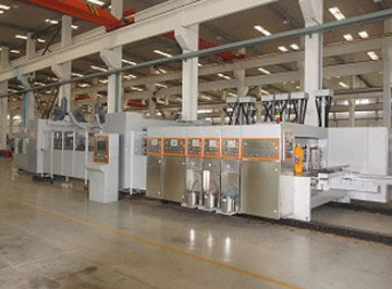 Impresora de pie - FFG - Henan Donglin Flexo Printing Technology Co., Ltd. - industrial / de tipo rodillo a rodillo / de vacío