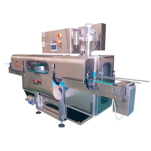 Enjuagadora para vidrio - U series - Emerito S.L. - para botellas PET / de contenedor vacío / para recipientes vacíos