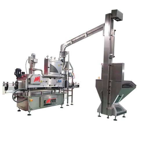 Encapsuladora lineal - Emerito 3.8 - Emerito S.L. - totalmente automática / para cápsulas Twist / para botellas