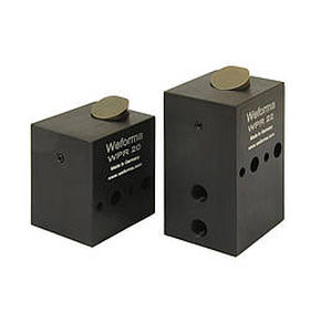 Cilindro neumático - WPR - Weforma - de aluminio / de tope / para palés