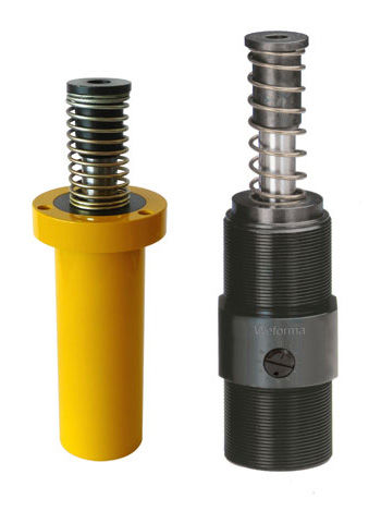 Amortiguador de choque - max. 120 °C | WM-EG, WM-SG series - Weforma - mecánico / para máquinas / reglable