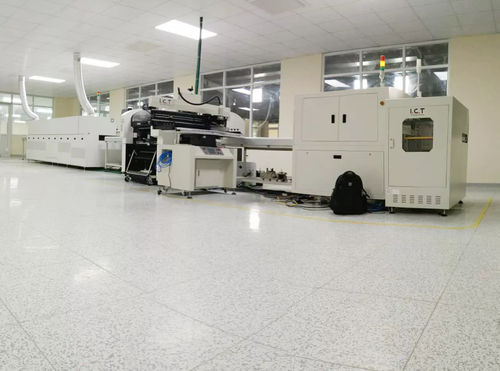 Línea de producción de circuitos impresos - Dongguan ICT Technology Co.,Ltd - de alta velocidad / automatizada / para líneas de ensamblaje