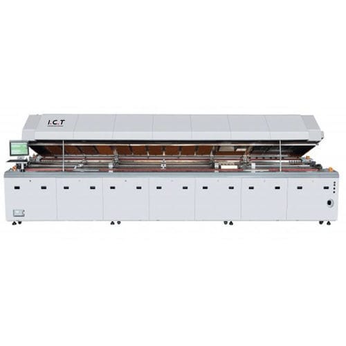 Máquina de soldadura blanda por refusión - I.C.T LV series - Dongguan ICT Technology Co.,Ltd - controlada por PC / para componentes electrónicos / para aplicaciones automovilísticas