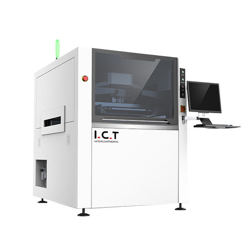 Máquina de serigrafia totalmente automática - I.C.T-4034 - Dongguan ICT Technology Co.,Ltd - de pasta de soldadura / SMT