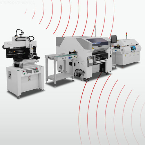 Línea de producción de circuitos impresos - Dongguan ICT Technology Co.,Ltd - de alta velocidad / automatizada