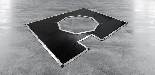 Alfombra antideslizante - WIDE Automation - antifatiga / sensible de seguridad / de burbujas