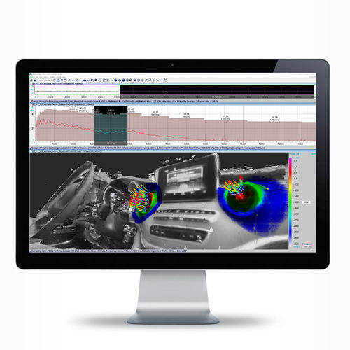 Software de análisis - NoiseImage - gfai tech GmbH - medición con edición de reportes / de simulación acústica / de visualización