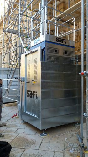 Ascensor para obra - JUNIOR AS - Safi Group srl - industrial / antideflagrante / ATEX
