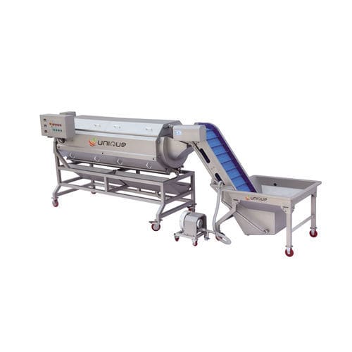 Peladora patatas - QP1000 - Zibo Unique Machinery Co., Ltd. - zanahorias / de rodillos / abrasiva