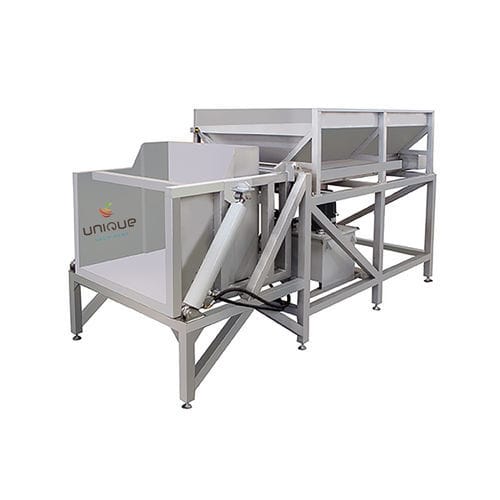 Volteador para recipientes - XLJ100 - Zibo Unique Machinery Co., Ltd. - hidráulico / fijo / de acero inoxidable