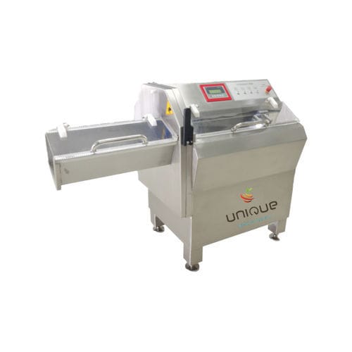 Cortadora de carne - Zibo Unique Machinery Co., Ltd. - para pescado / automática / de cuchillas