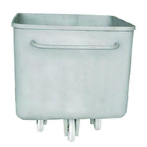 Carretilla de transporte - Zibo Unique Machinery Co., Ltd. - de almacenamiento / de acero inoxidable / con ruedas giratorias
