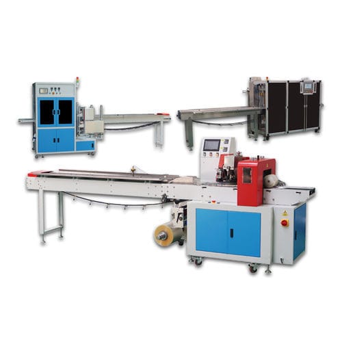 Máquina de embalaje manual - FD series - Y-pack - horizontal / para máscaras / para el sector médico
