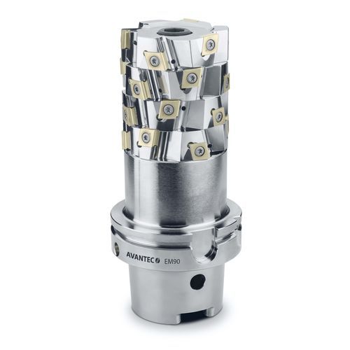 Fresa tipo erizo - Multiring EM90 - Avantec Zerspantechnik GmbH - de plaquita / para acero / para hierro fundido