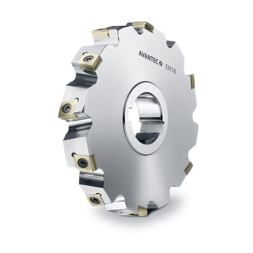 Fresa tres cortes - EN18 - Avantec Zerspantechnik GmbH - de plaquitas intercambiables / para hierro fundido / para acero