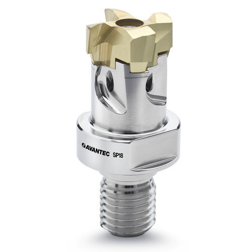 Fresa con gran velocidad de avance - SP18 - Avantec Zerspantechnik GmbH - de tiempos de trabajo / para hierro fundido / para acero