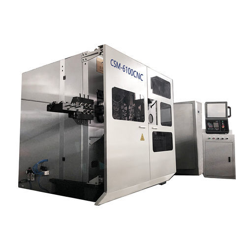 Máquina enrolladora de muelles de compresión - CSM-6100 - Luoyang Xianheng Spring Machinery Co.,ltd. - para máquina CNC / de bobinado