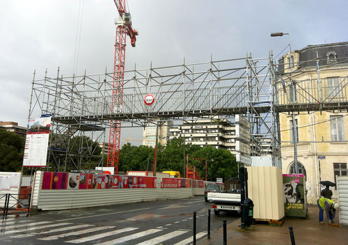Pasarela peatonal - Entrepose Echafaudages