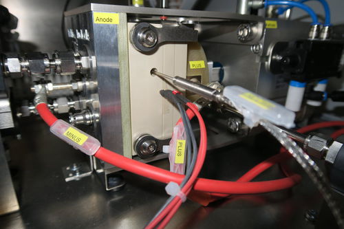 Banco de ensayo para celdas de combustible - Inhouse engineering GmbH - de funcionamiento / de compresión / temperatura