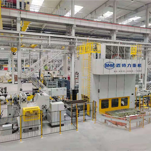 Línea de prensas hidráulica - Shenzhen Sunrui Machinery Co., Ltd. - mecánica / eléctrica / de formado