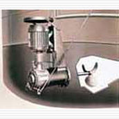 Mezcladora de turbina - RSE - LIGHTNIN - horizontal / para montaje lateral / batch
