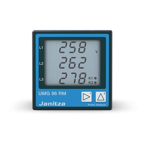 Aparato de vigilancia de medición - UMG 96RM-PN - Janitza electronics GmbH - de temperatura / de potencia / de la corriente residual
