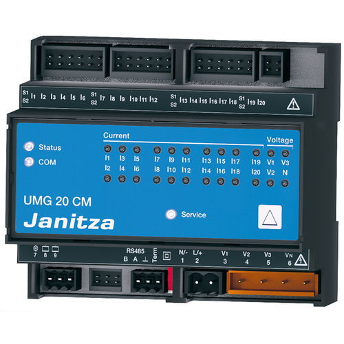 Aparato de vigilancia de la corriente residual - UMG 20CM - Janitza electronics GmbH - de medición / de alarma / de calidad de la energía