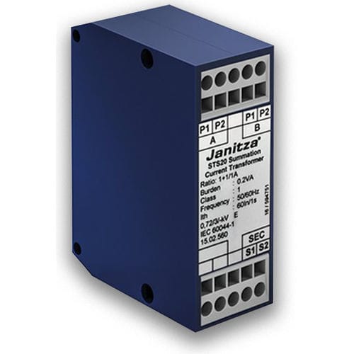 Transformador de corriente - STS series - Janitza electronics GmbH - encapsulado / de corriente de suma