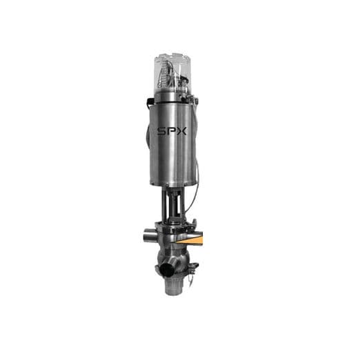 Válvula de pistón - W72RS  - Waukesha Cherry-Burrell - con actuador eléctrico / antimezcla / para alimentos líquidos y bebidas