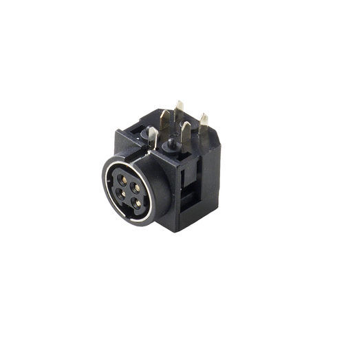 Conector de alimentación eléctrica - C4PINmp - Sunny - DIN / 4 polos / de pasadores