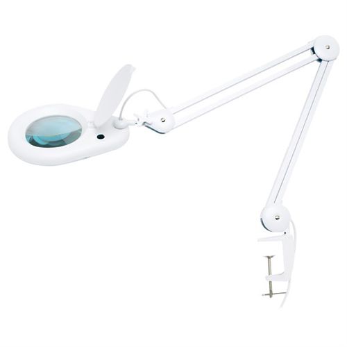 Lupa de trabajo - GDM 03 - GETI - luz led / sobre brazo articulado / de pie