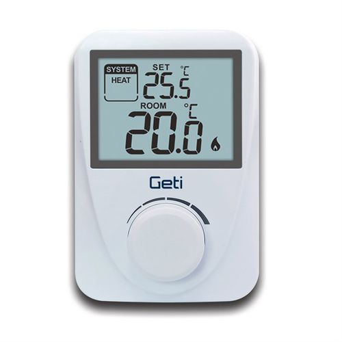 Termostato reglable - GRT01 - GETI - de ambiente / digital / con batería