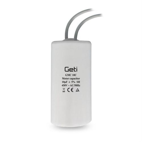 Condensador eléctrico cilíndrico - GMC 10C - GETI - monofásico / para motor eléctrico / para bomba