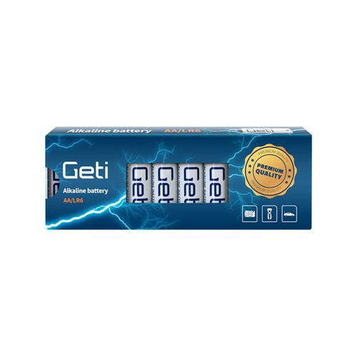 Batería alcalina - GETI - tipo AA / 1.5 V / primaria