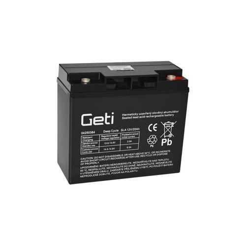 Batería ácido-plomo - GETI - bloque / 12 V / para ondulador