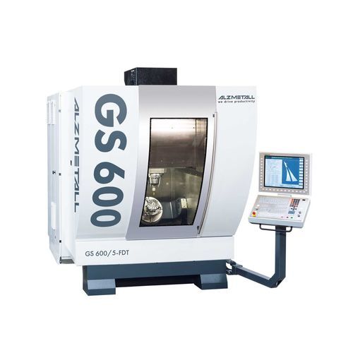 Centro de mecanizado CNC 3 ejes - GS 600/5-FDT - Alzmetall - vertical / de pórtico / con mesa rotativa