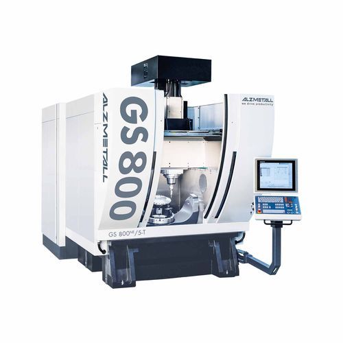 Centro de mecanizado CNC 3 ejes - GS 800/5-T - Alzmetall - vertical / de pórtico / con mesa rotativa